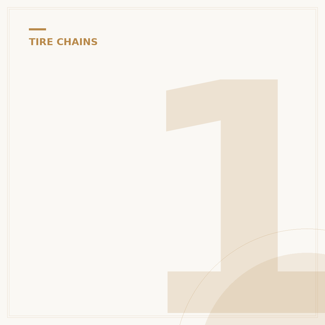 15-19.5 Tire Chains: 3 Essential Buying Factors for Traction