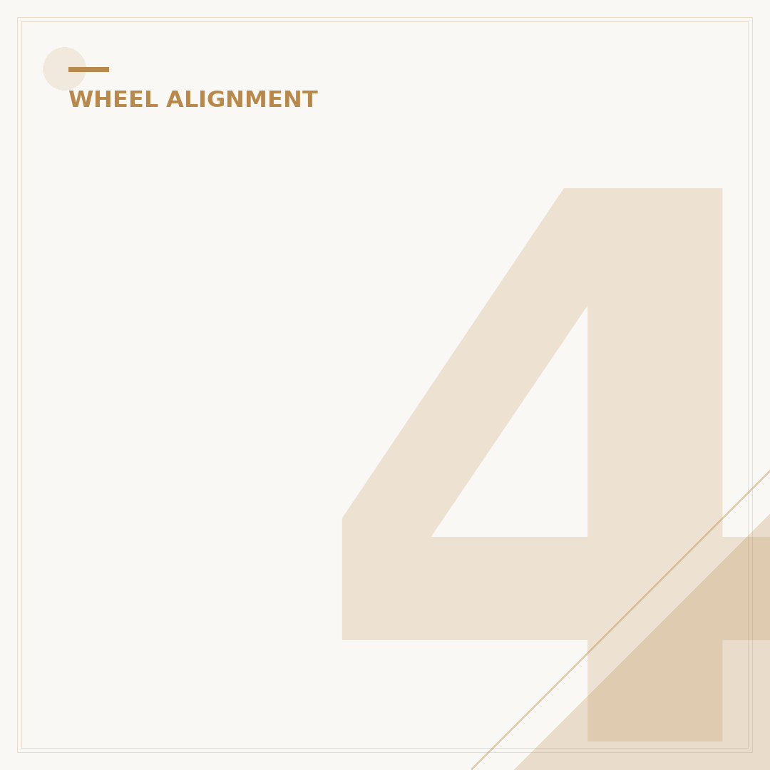 4 Wheel Alignment Cost: Average Price & Factors Explained