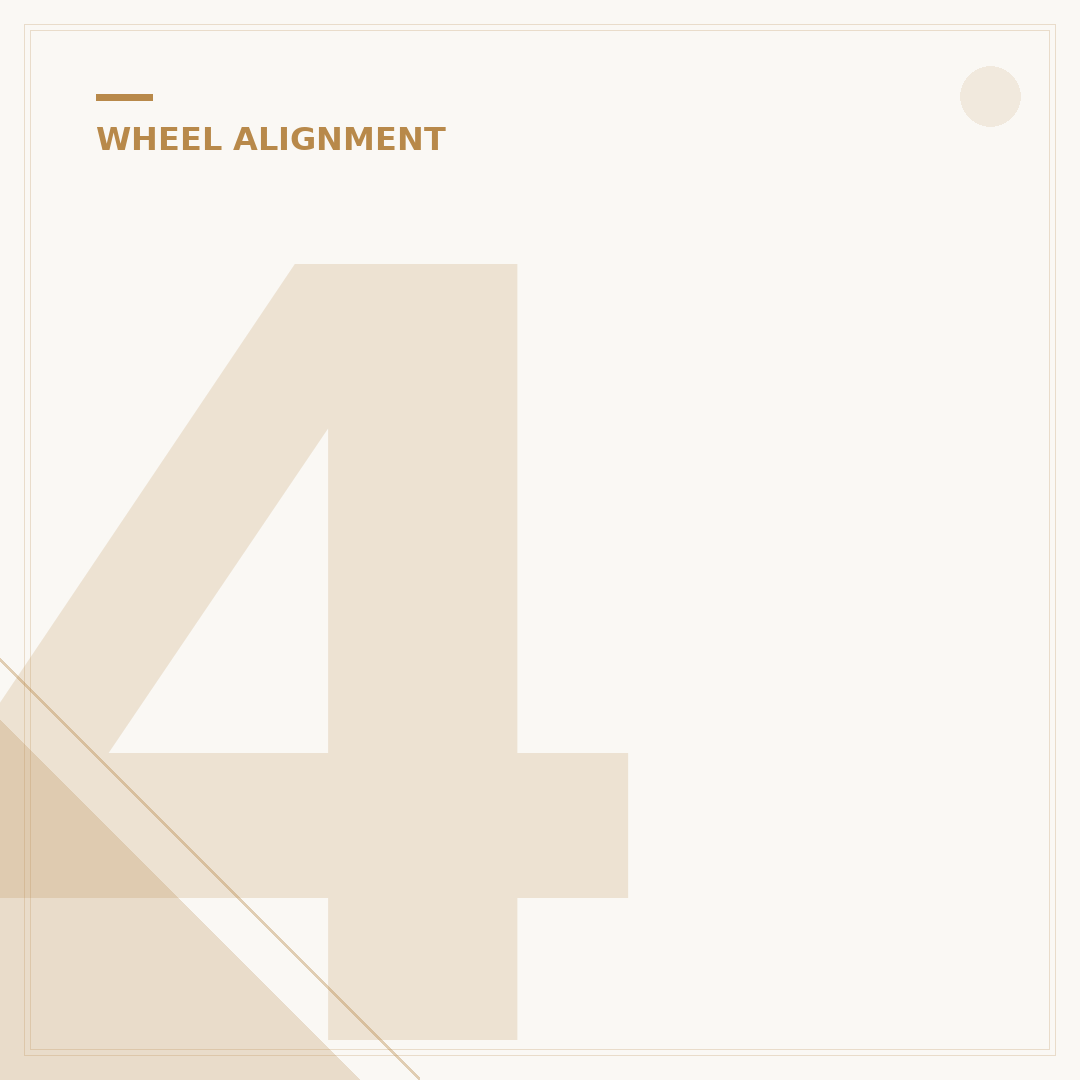 4 Wheel Alignment Special: 7 Factors to Compare