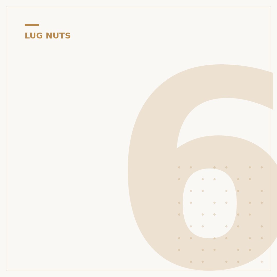 6 Spline Lug Nuts: Your Essential Beginner's Guide