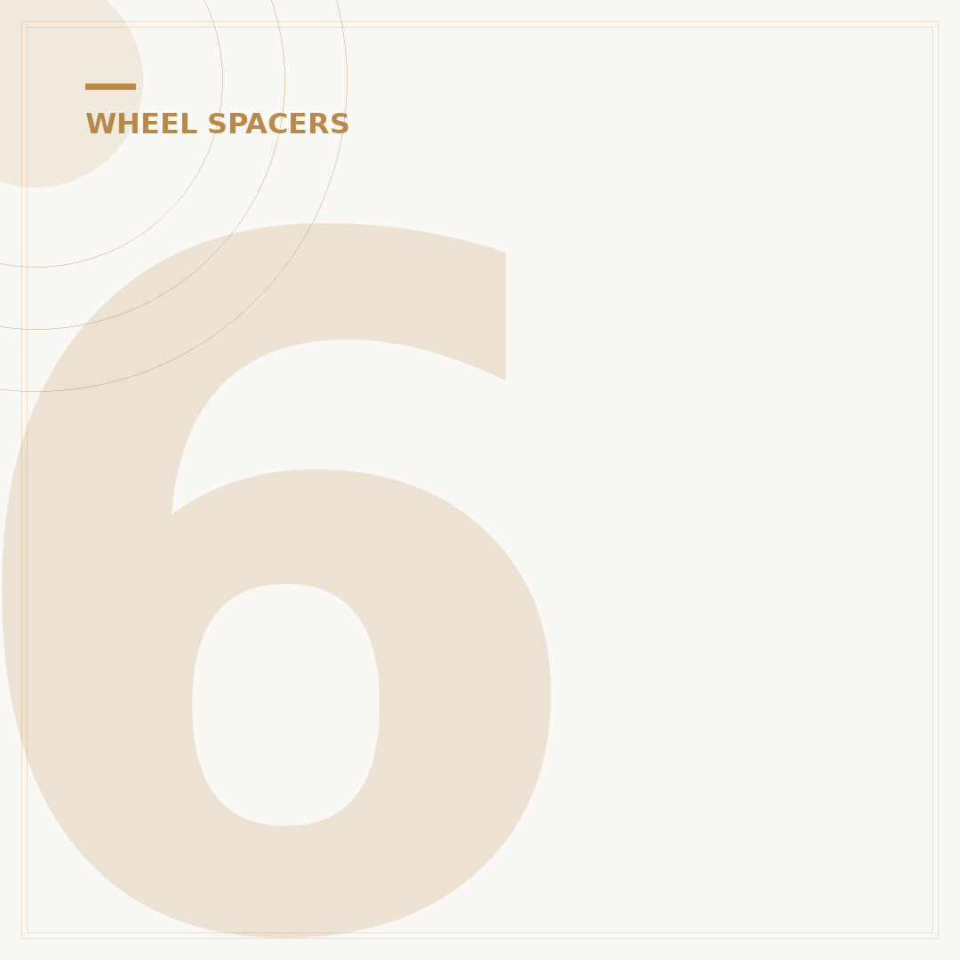 6x135 Wheel Spacers: 3 Key Benefits & 2 Risks to Know