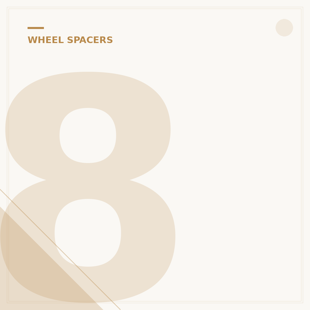 8x6.5 Wheel Spacers: Boost Your Truck's Stance & Clearance