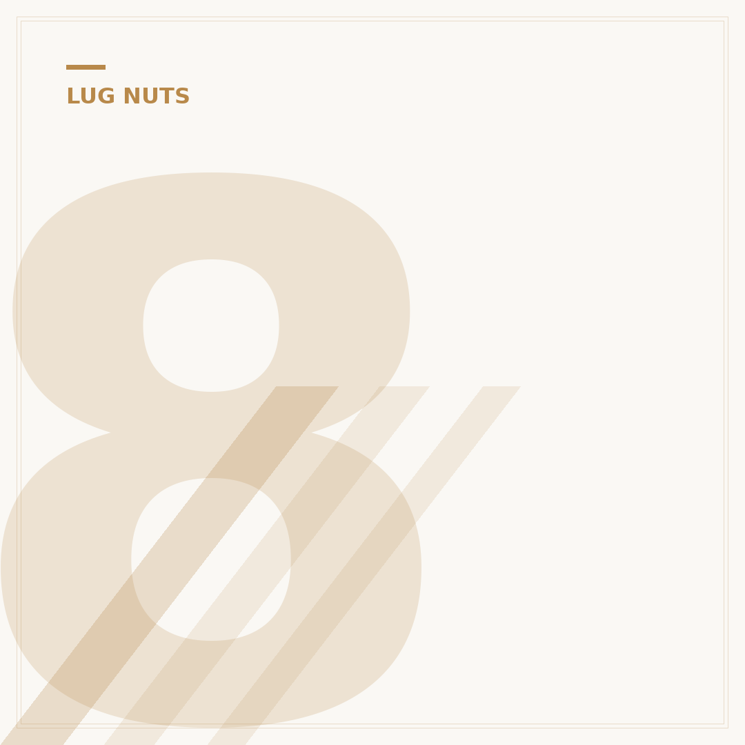 8x6.5 Lug Nuts: Ensure Secure Wheel Fitment & Performance