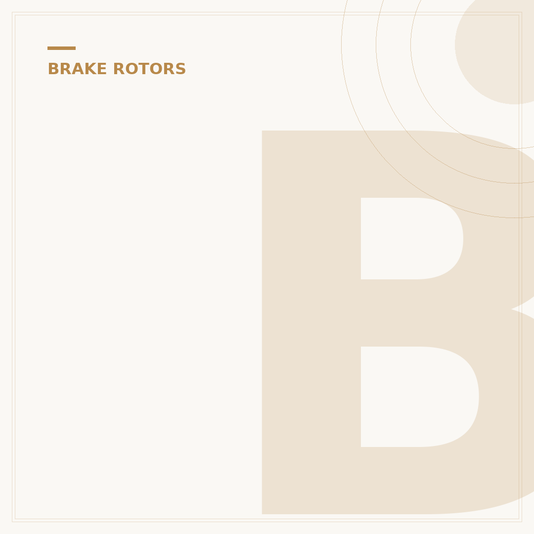 Best Brake Rotors: 5 Types for Optimal Stopping Power