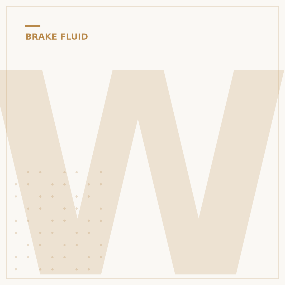 What Brake Fluid is Made Of: 4 Key Components