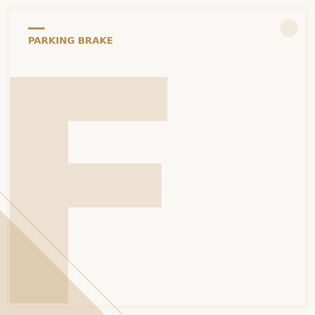 Fix Emergency Brake Cable: 3 Steps to Secure Parking