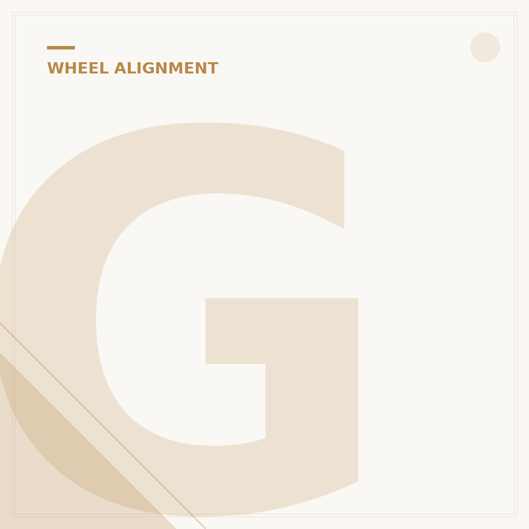 Gary's Wheel Alignment: 5 Signs You Need Service Today