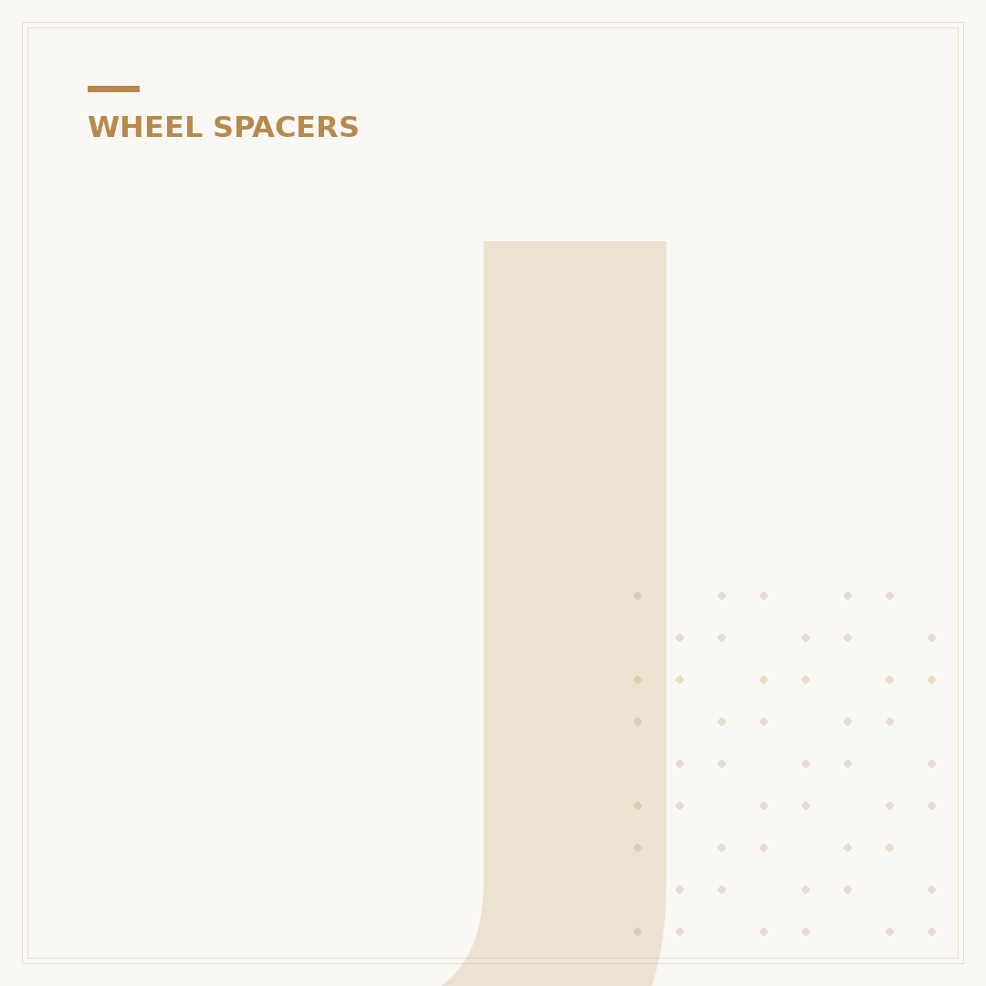 Jeep Cherokee XJ Wheel Spacers: Improve Stance & Fitment
