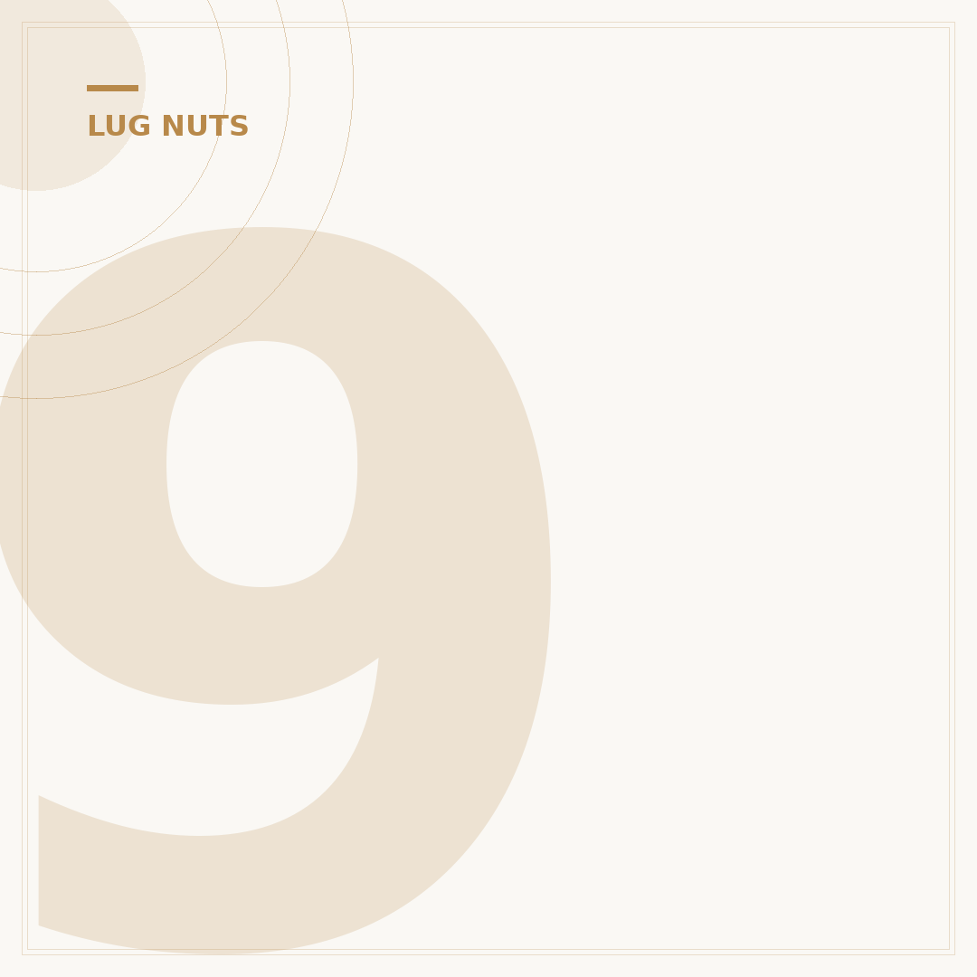 9/16-18 Lug Nuts at AutoZone: Find Your Exact Size