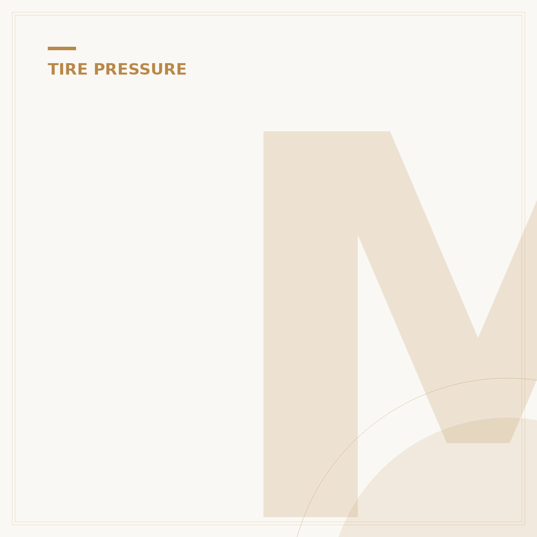 Michelin Defender Tire Pressure: Perfect Settings Guide