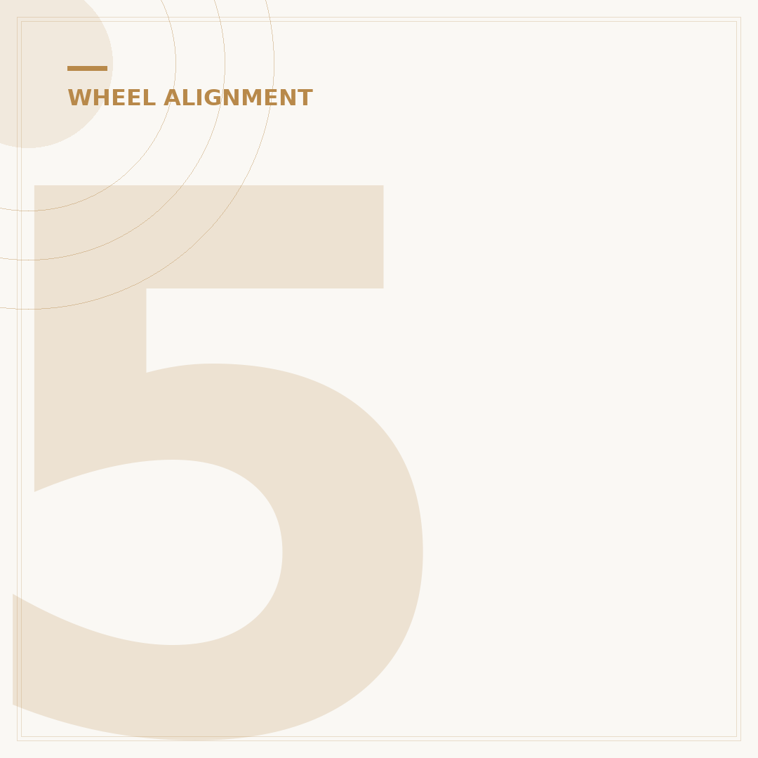 5 Signs You Need a Wheel Alignment Now
