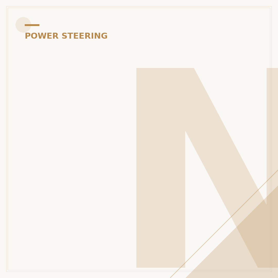 Nissan Maxima Power Steering Pump: 5 Signs of Failure & Fixes