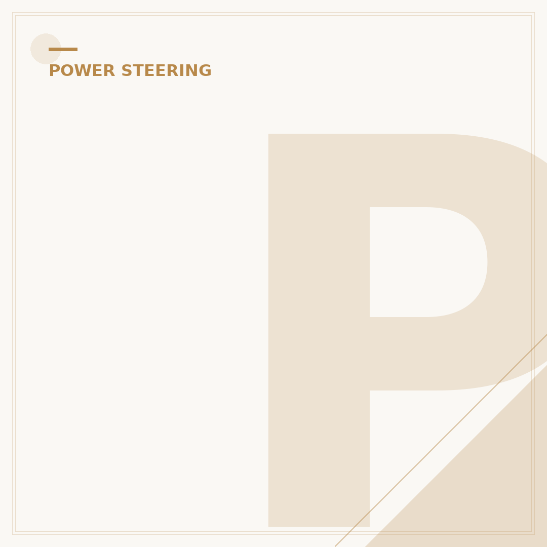 PS003 Power Steering Fluid: 5 Common Issues & Fixes