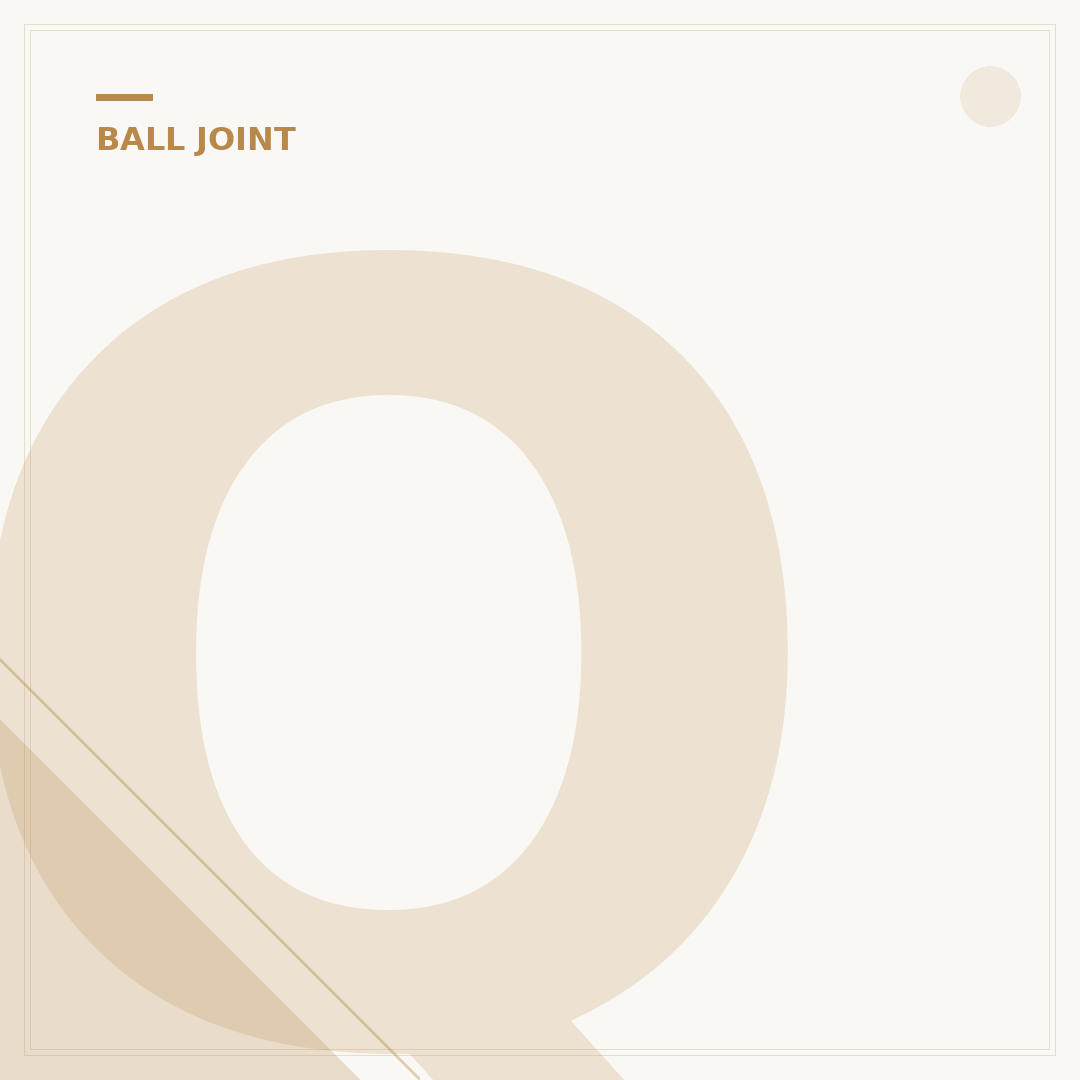 Quick Disconnect Ball Joint: 5 Key Benefits Explained