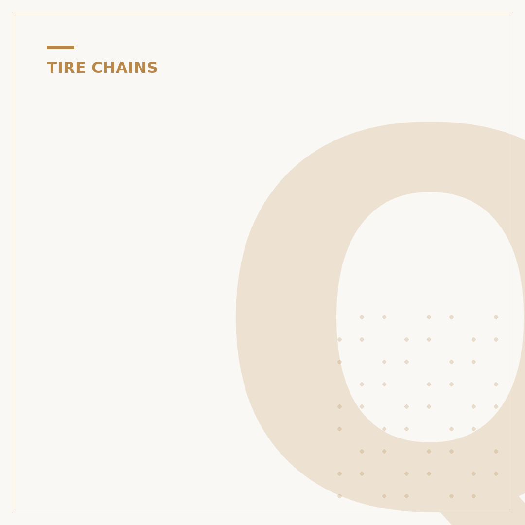 Quick Tire Chains: 5 Types for Instant Traction