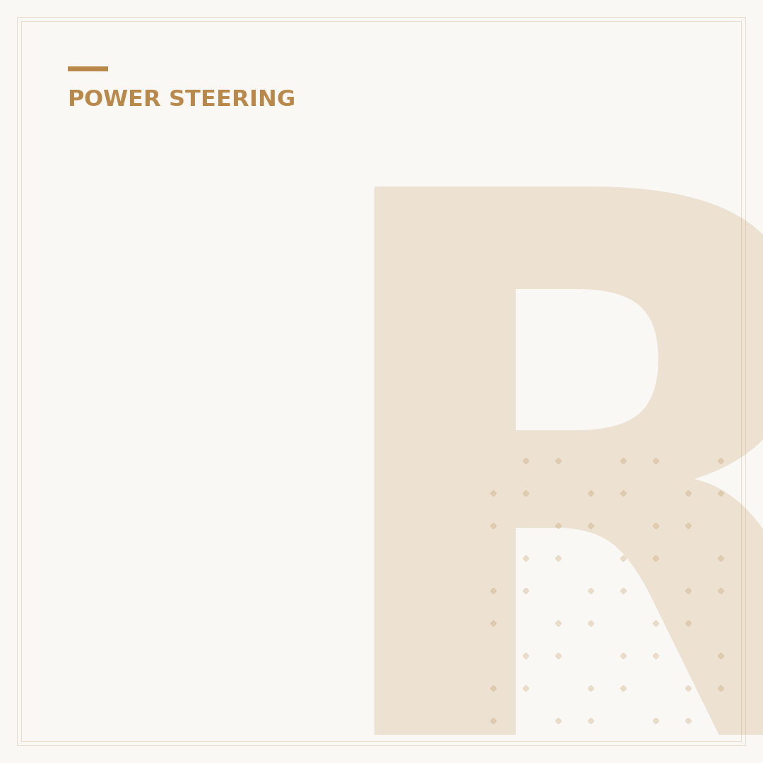 Rack and Pinion Power Steering: 3 Core Component Diagram