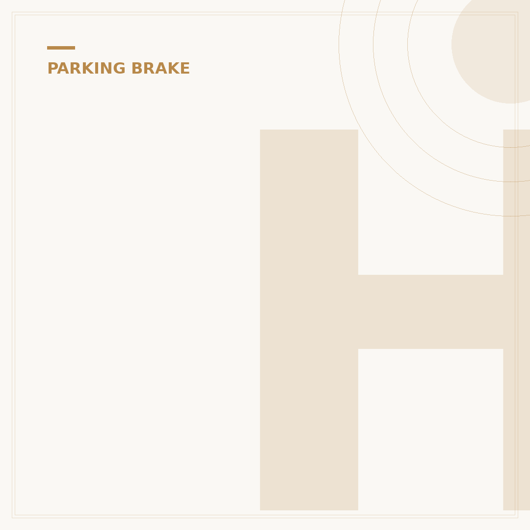 How to Release the Emergency Brake: 3 Common Methods