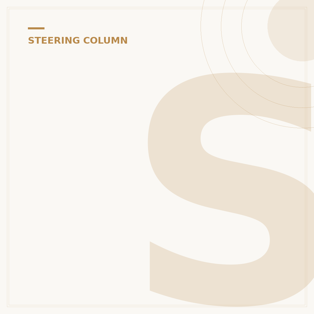 Speedway Steering Column: 5 Key Factors for Performance
