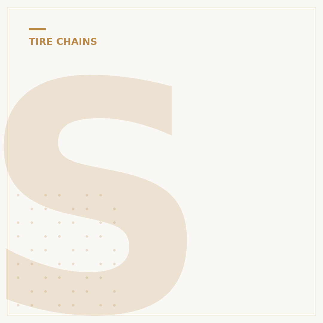 Spike Spider Tire Chains: Ultimate Traction Control
