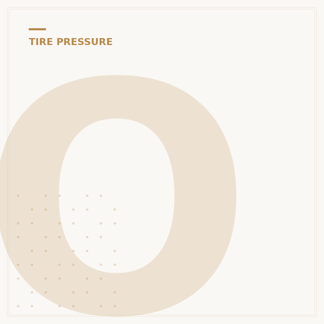 Optimal Tire Pressure for SUVs: 7 Essential Factors