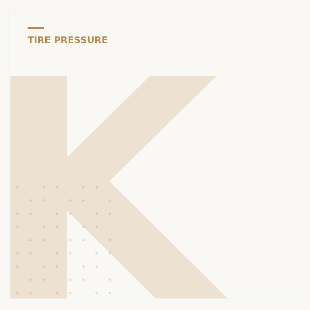 Kawasaki Vulcan 900 Tire Pressure: Rider & Passenger Specs
