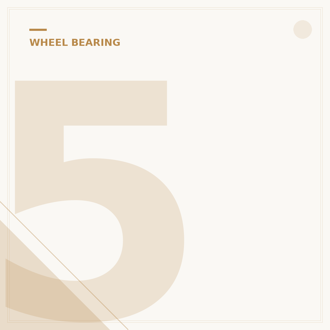 5 Signs Your Wheel Bearing is Going Out Now