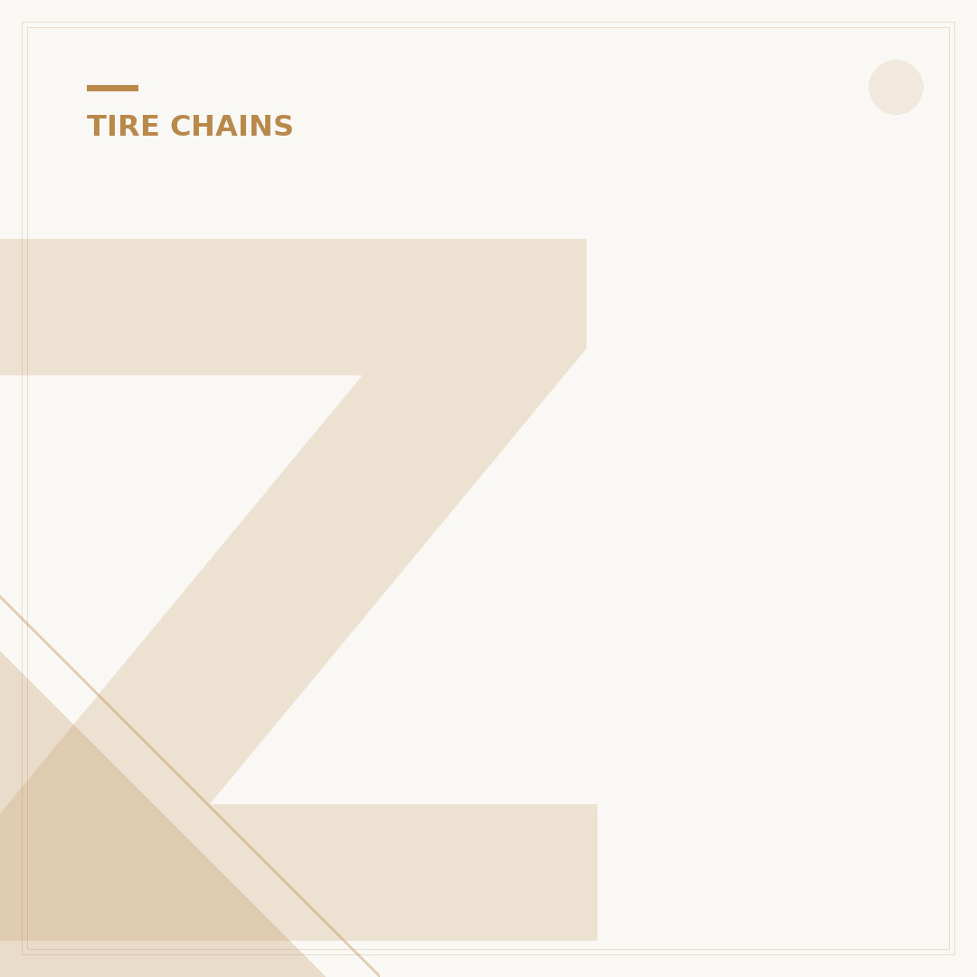 ZT741 Tire Chains Fit Guide: Ensure Proper Fitment